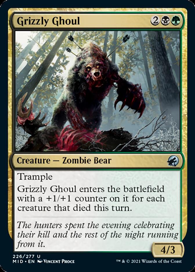 Grizzly Ghoul [Innistrad: Midnight Hunt] | Anubis Games and Hobby