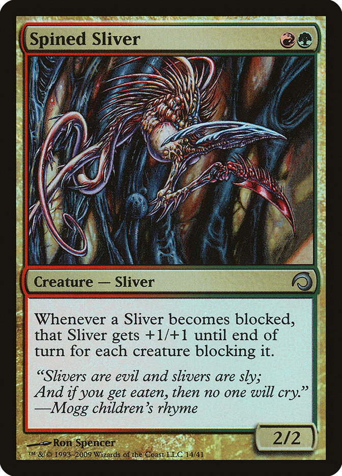 Spined Sliver [Premium Deck Series: Slivers] | Anubis Games and Hobby