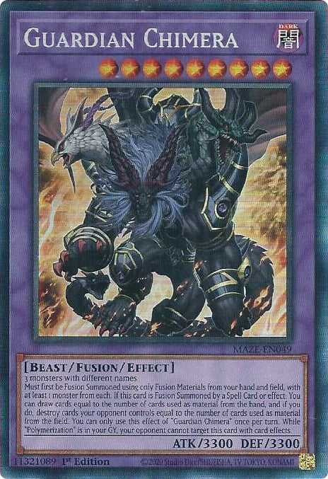 Guardian Chimera [MAZE-EN049] Collector's Rare | Anubis Games and Hobby