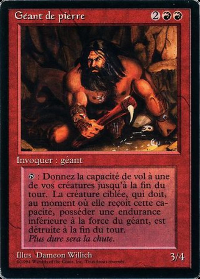 Stone Giant [Foreign Black Border] | Anubis Games and Hobby