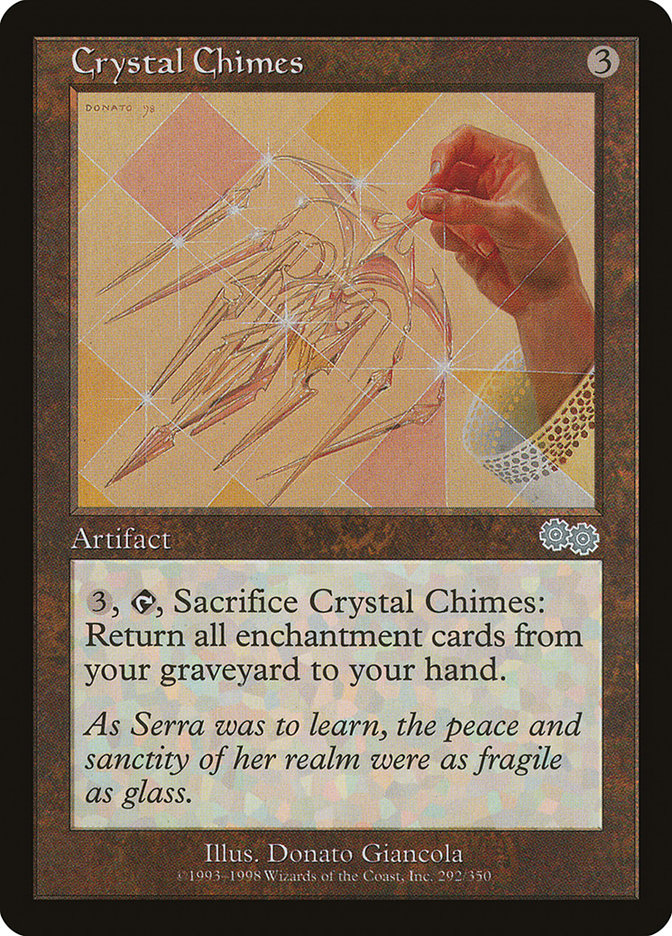 Crystal Chimes [Urza's Saga] | Anubis Games and Hobby