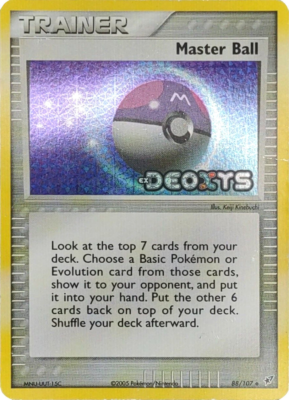 Master Ball (88/107) (Stamped) [EX: Deoxys] | Anubis Games and Hobby