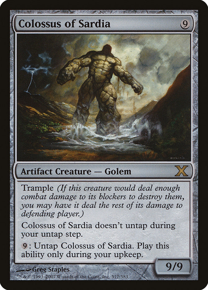 Colossus of Sardia [Tenth Edition] | Anubis Games and Hobby