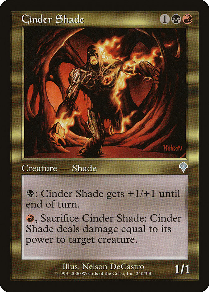 Cinder Shade [Invasion] | Anubis Games and Hobby