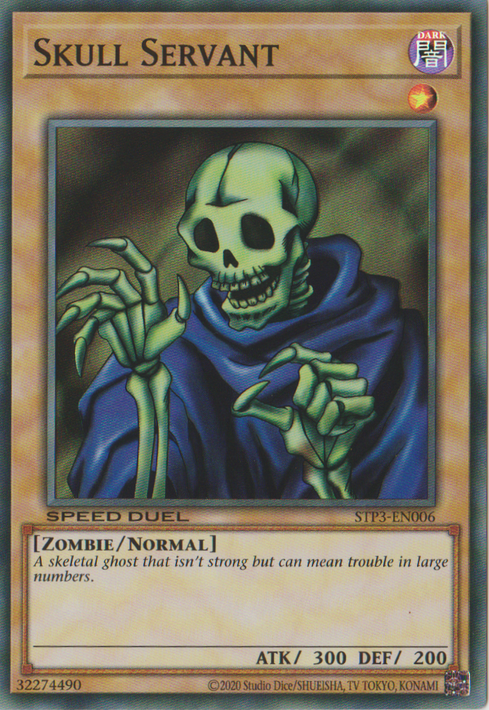 Skull Servant [STP3-EN006] Super Rare | Anubis Games and Hobby