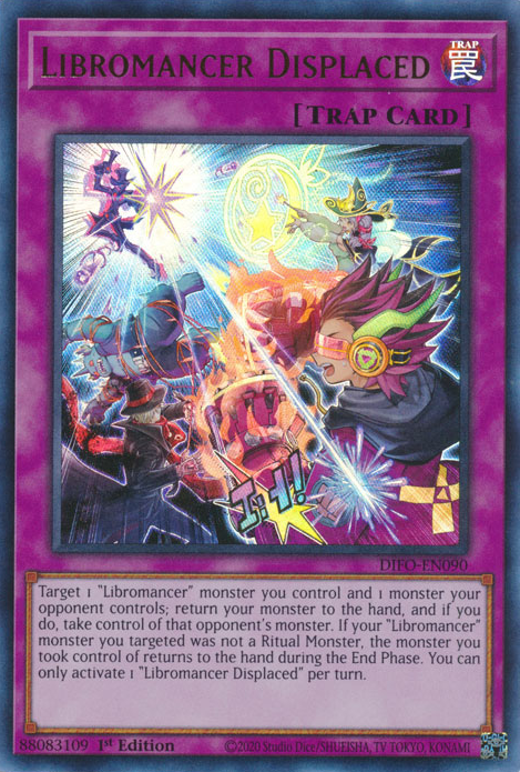 Libromancer Displaced [DIFO-EN090] Ultra Rare | Anubis Games and Hobby