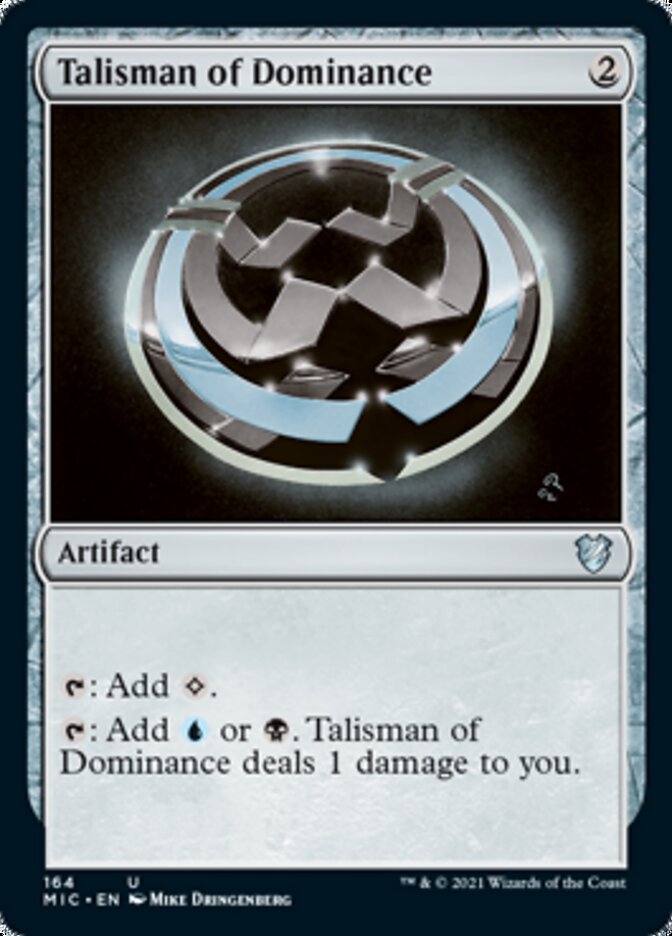 Talisman of Dominance [Innistrad: Midnight Hunt Commander] | Anubis Games and Hobby