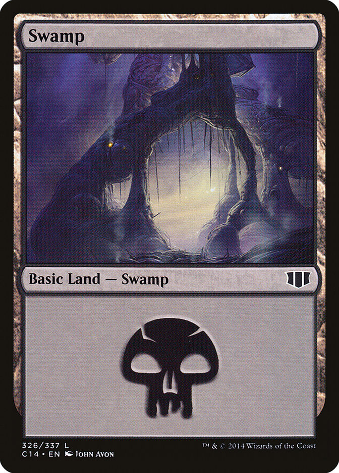 Swamp (326) [Commander 2014] | Anubis Games and Hobby