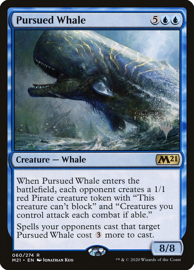Pursued Whale (Promo Pack) [Core Set 2021 Promos] | Anubis Games and Hobby