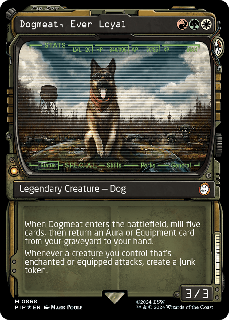 Dogmeat, Ever Loyal (Showcase) (Surge Foil) [Fallout] | Anubis Games and Hobby