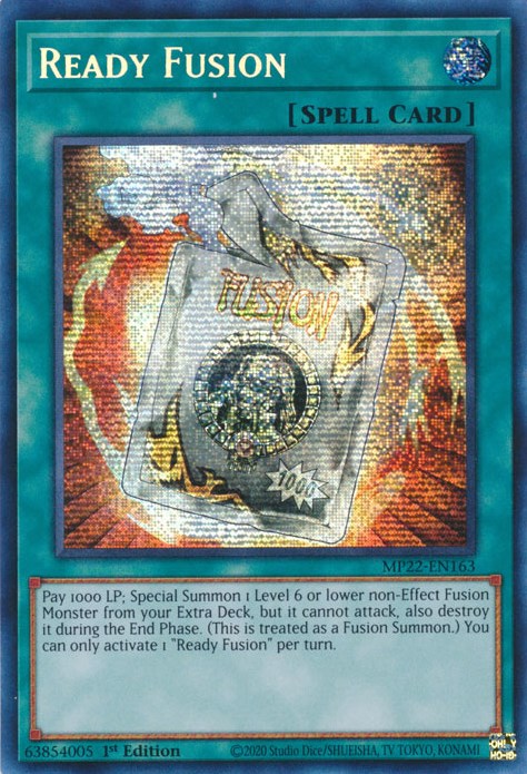 Ready Fusion [MP22-EN163] Prismatic Secret Rare | Anubis Games and Hobby