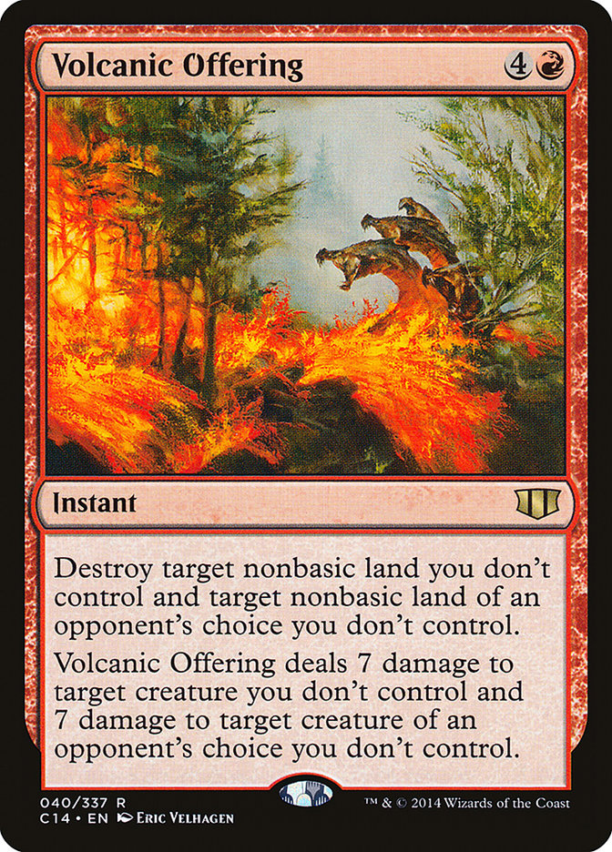 Volcanic Offering [Commander 2014] | Anubis Games and Hobby