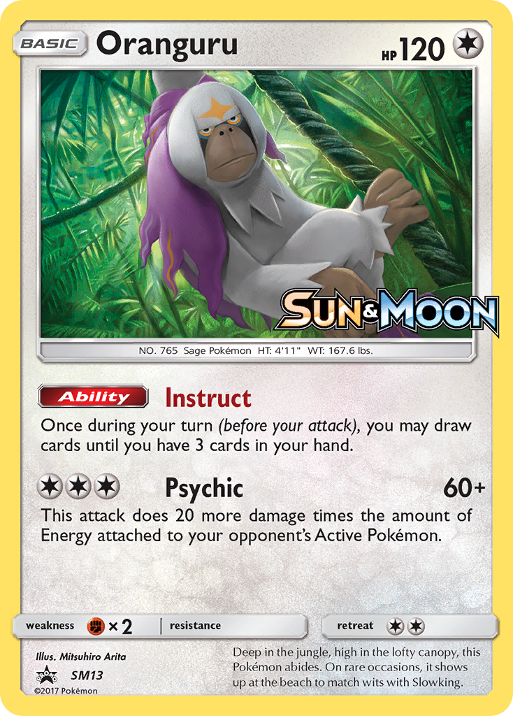 Oranguru (SM13) [Sun & Moon: Black Star Promos] | Anubis Games and Hobby