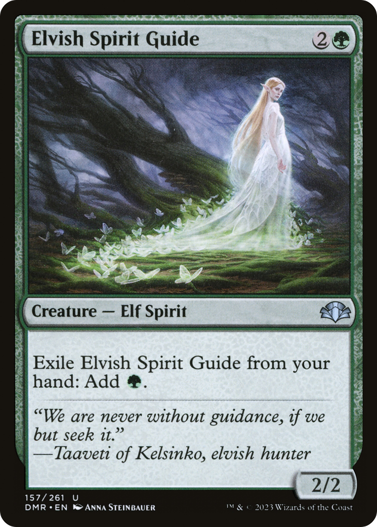 Elvish Spirit Guide [Dominaria Remastered] | Anubis Games and Hobby