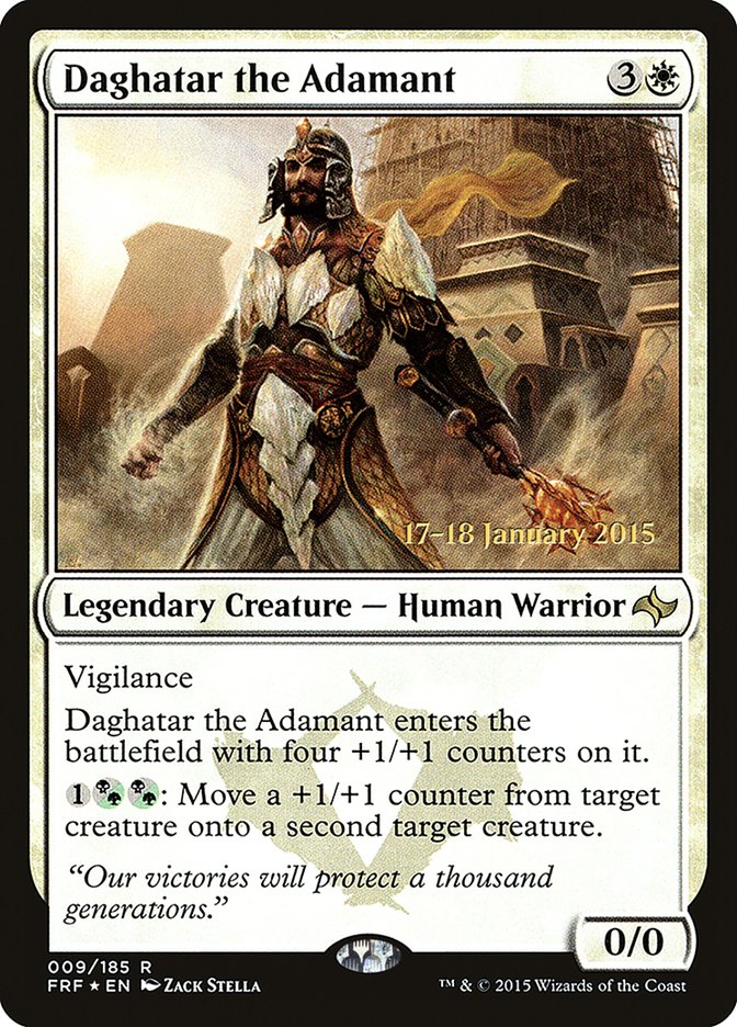 Daghatar the Adamant [Fate Reforged Prerelease Promos] | Anubis Games and Hobby