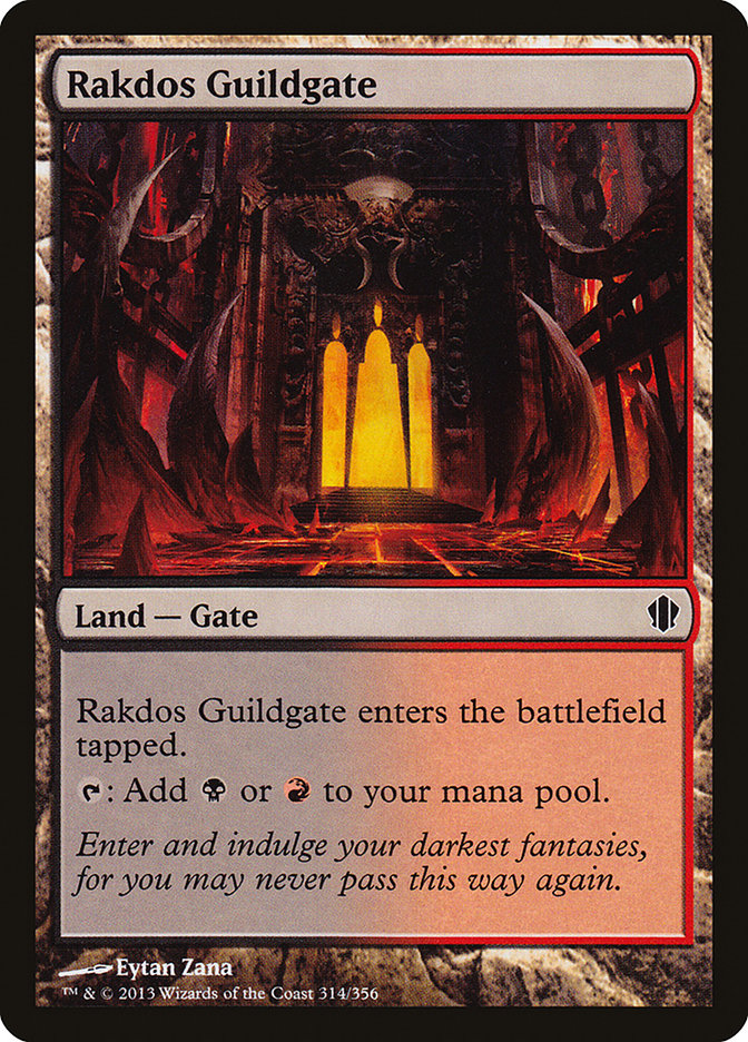 Rakdos Guildgate [Commander 2013] | Anubis Games and Hobby