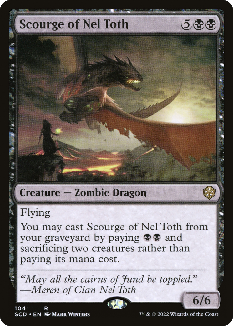 Scourge of Nel Toth [Starter Commander Decks] | Anubis Games and Hobby