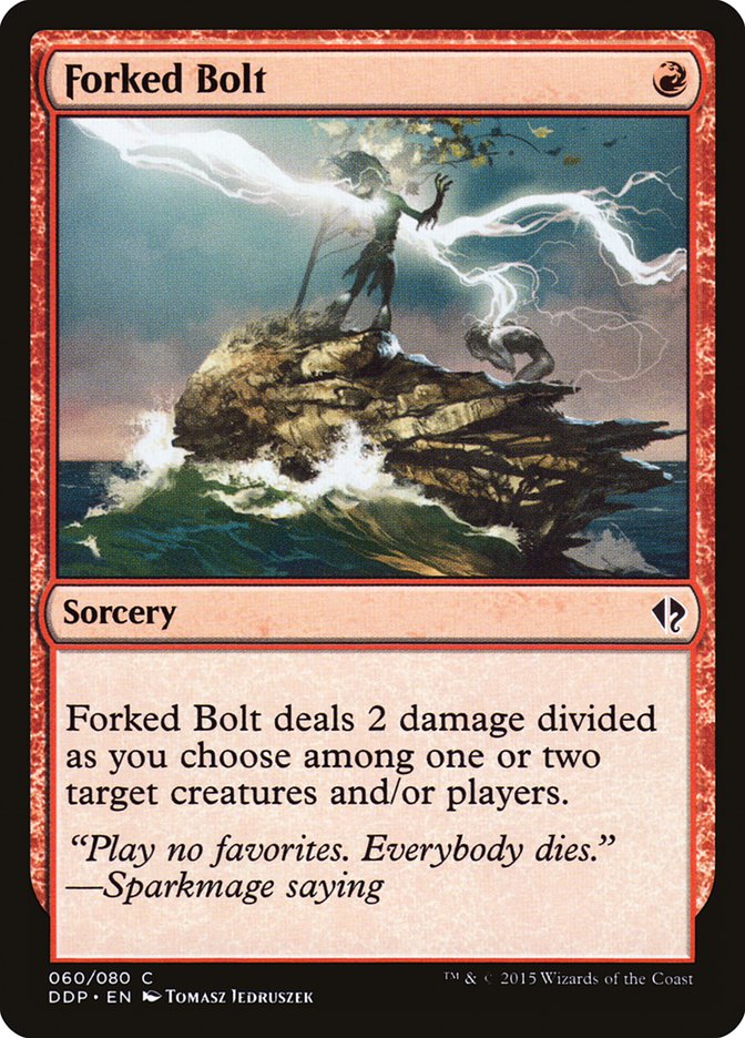 Forked Bolt [Duel Decks: Zendikar vs. Eldrazi] | Anubis Games and Hobby