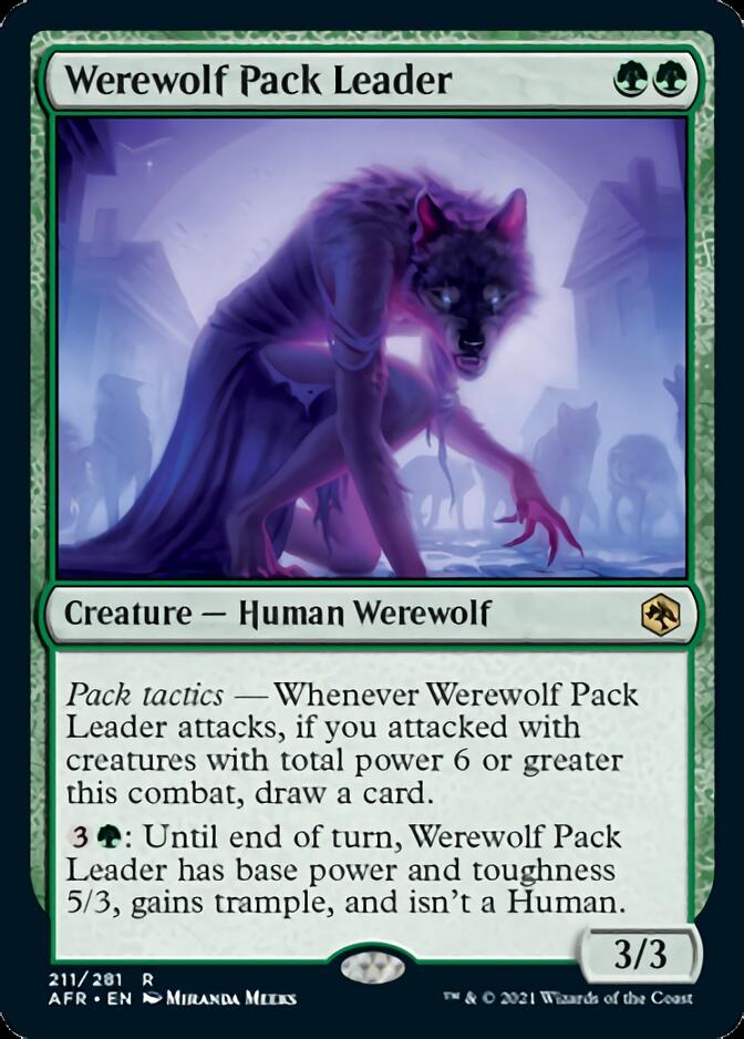 Werewolf Pack Leader [Dungeons & Dragons: Adventures in the Forgotten Realms] | Anubis Games and Hobby