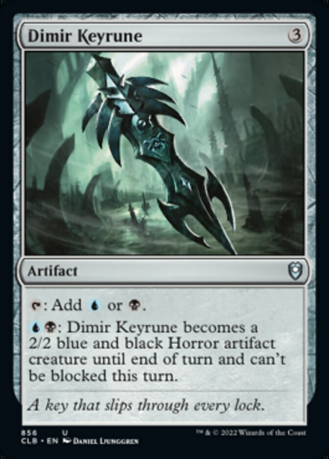 Dimir Keyrune [Commander Legends: Battle for Baldur's Gate] | Anubis Games and Hobby