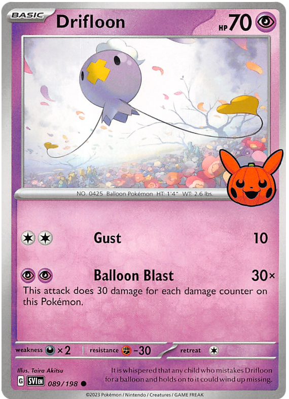 Drifloon (089/198) [Trick or Trade 2023] | Anubis Games and Hobby