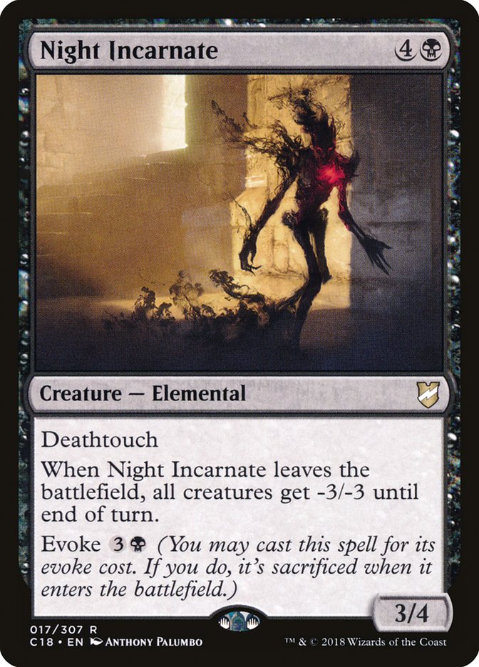 Night Incarnate [Commander 2018] | Anubis Games and Hobby