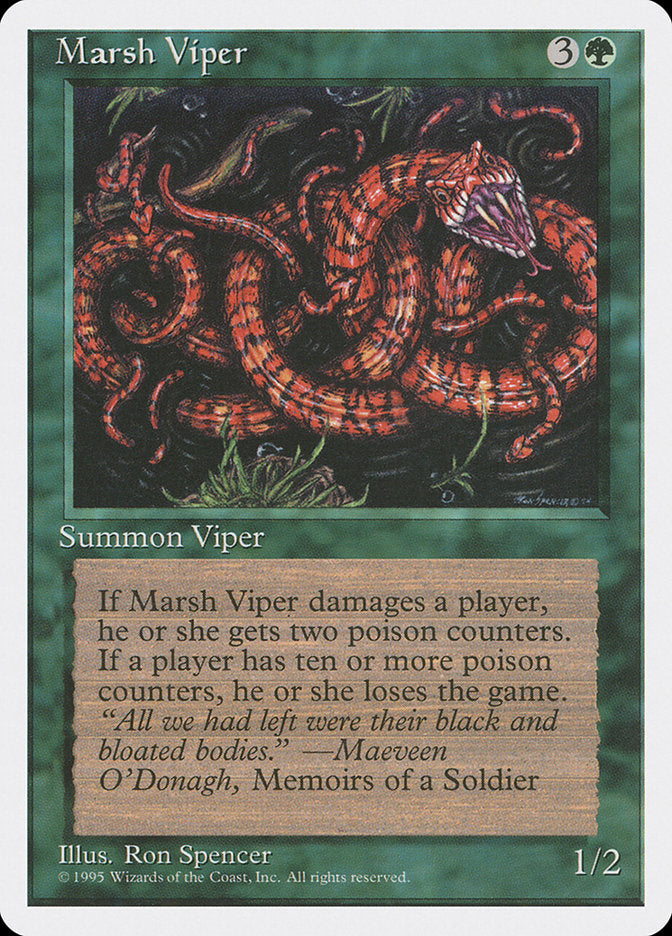 Marsh Viper [Fourth Edition] | Anubis Games and Hobby