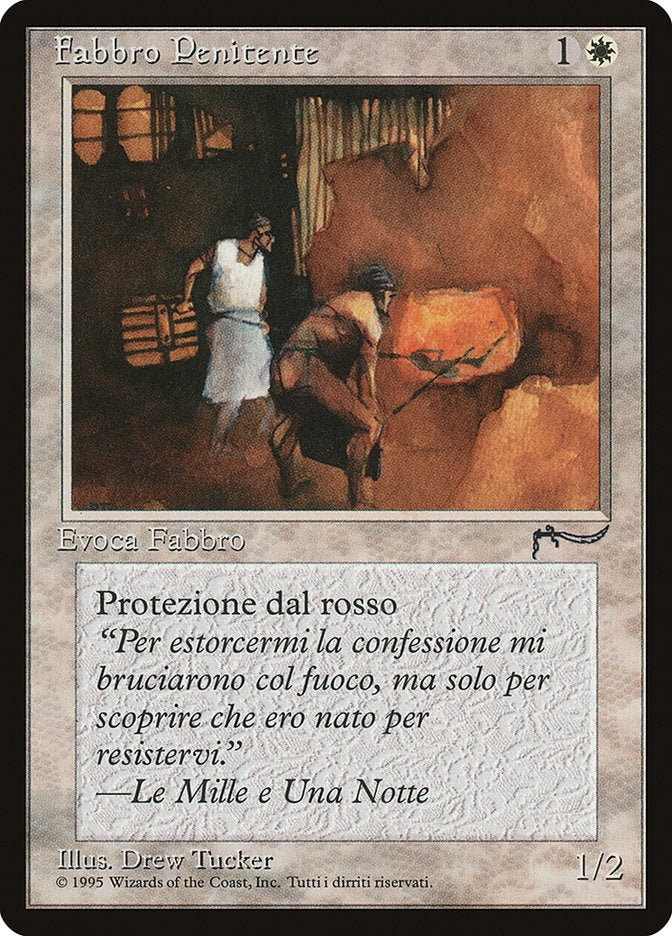 Repentant Blacksmith (Italian) - "Fabbro Penitente" [Rinascimento] | Anubis Games and Hobby