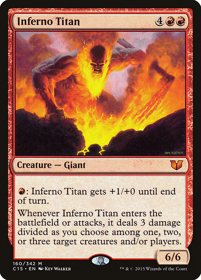 Inferno Titan [Commander 2015] | Anubis Games and Hobby