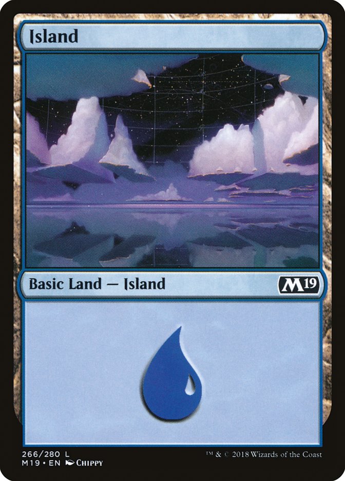 Island (266) [Core Set 2019] | Anubis Games and Hobby