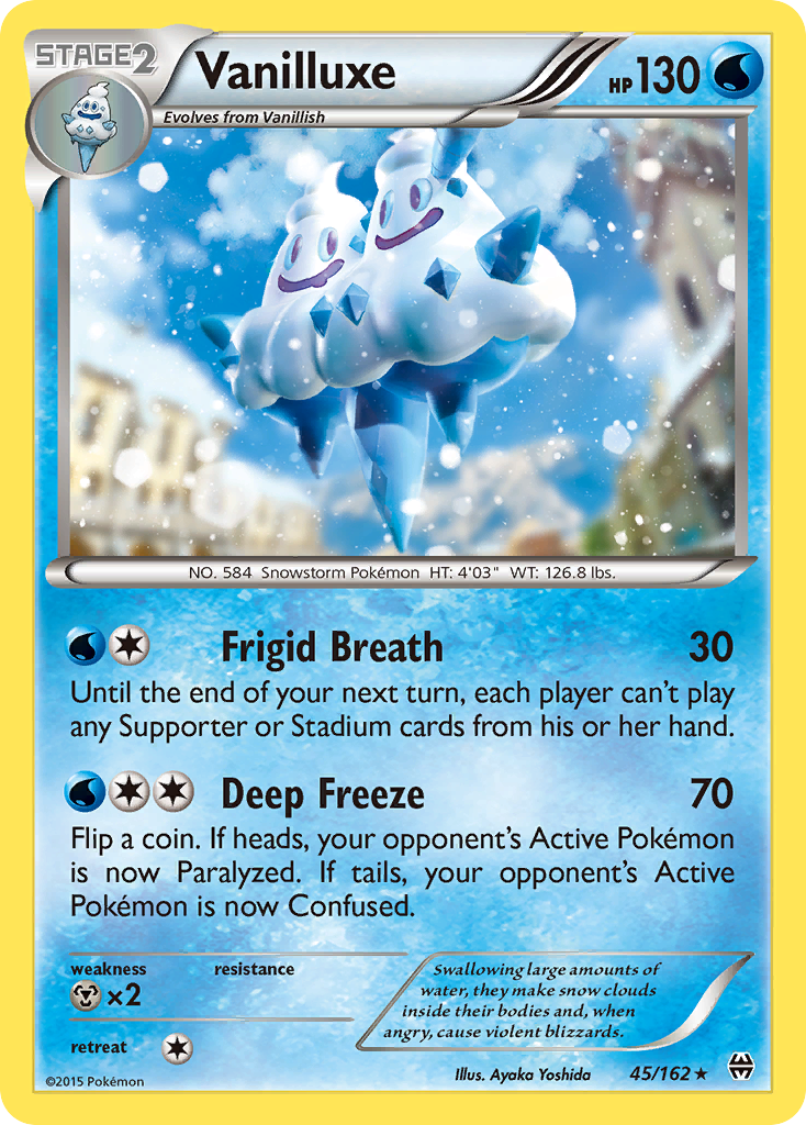 Vanilluxe (45/162) [XY: BREAKthrough] | Anubis Games and Hobby