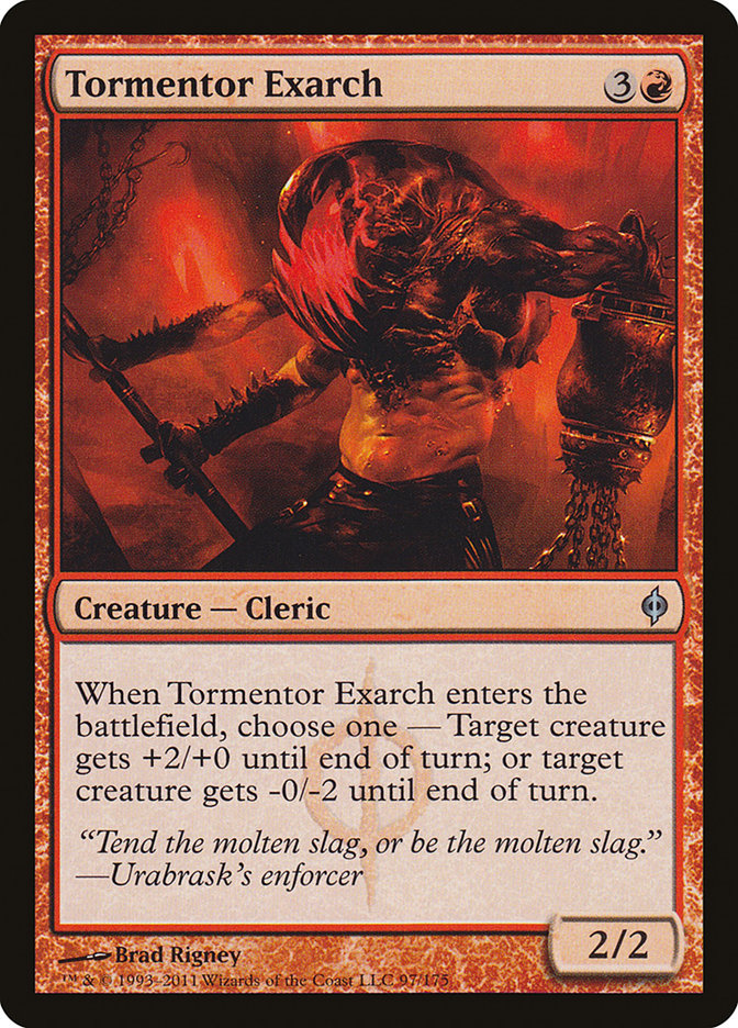 Tormentor Exarch [New Phyrexia] | Anubis Games and Hobby