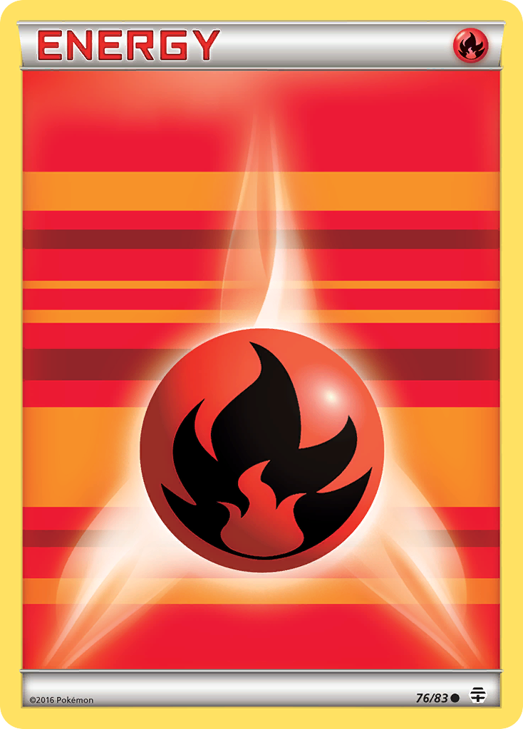 Fire Energy (76/83) [XY: Generations] | Anubis Games and Hobby