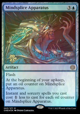 Mindsplice Apparatus [Phyrexia: All Will Be One Prerelease Promos] | Anubis Games and Hobby