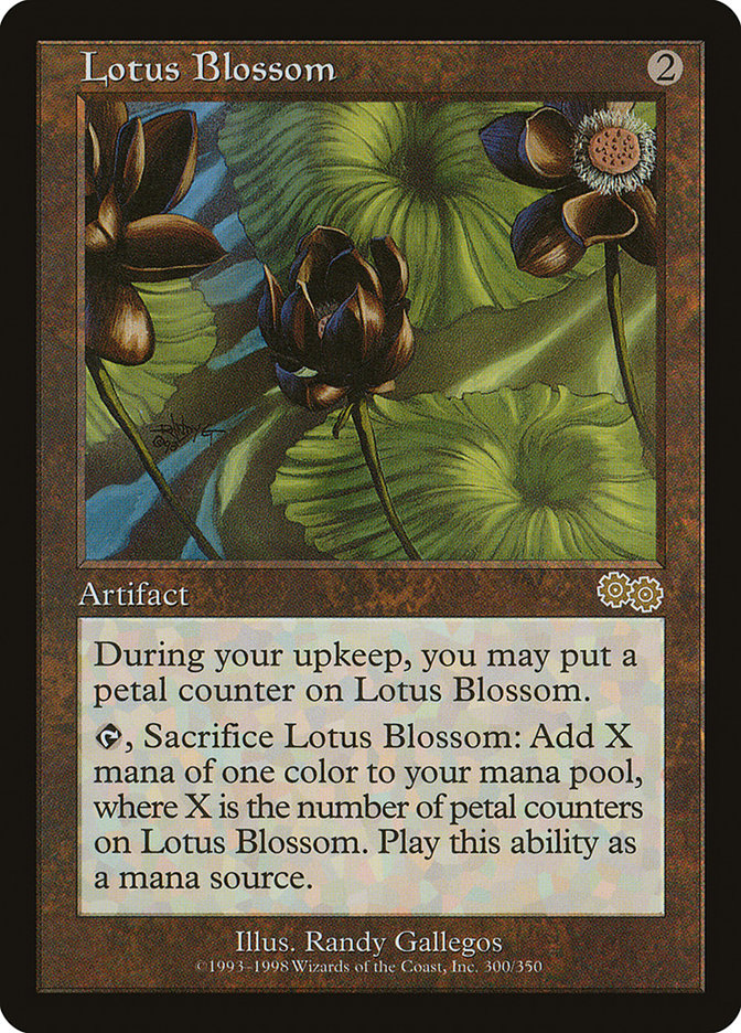 Lotus Blossom [Urza's Saga] | Anubis Games and Hobby