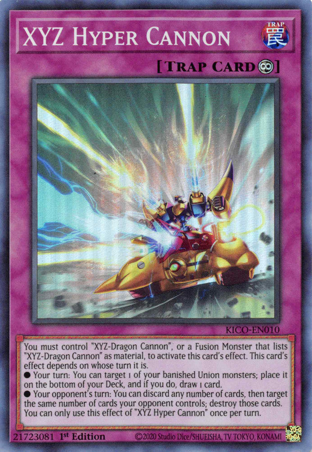 XYZ Hyper Cannon (Super Rare) [KICO-EN010] Super Rare | Anubis Games and Hobby