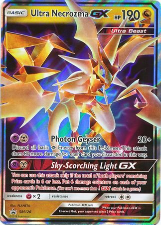 Ultra Necrozma GX (SM126) (Jumbo Card) [Sun & Moon: Black Star Promos] | Anubis Games and Hobby