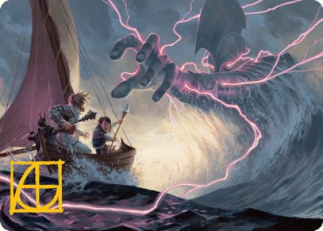 Hall of Storm Giants Art Card (Gold-Stamped Signature) [Dungeons & Dragons: Adventures in the Forgotten Realms Art Series] | Anubis Games and Hobby