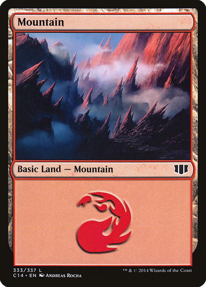 Mountain (333) [Commander 2014] | Anubis Games and Hobby