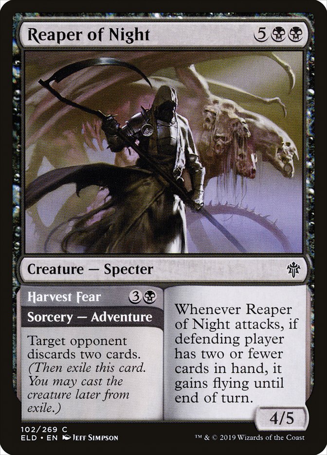 Reaper of Night // Harvest Fear [Throne of Eldraine] | Anubis Games and Hobby