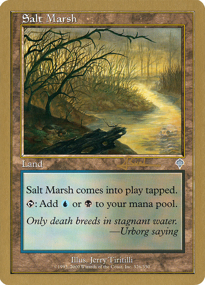 Salt Marsh (Antoine Ruel) [World Championship Decks 2001] | Anubis Games and Hobby