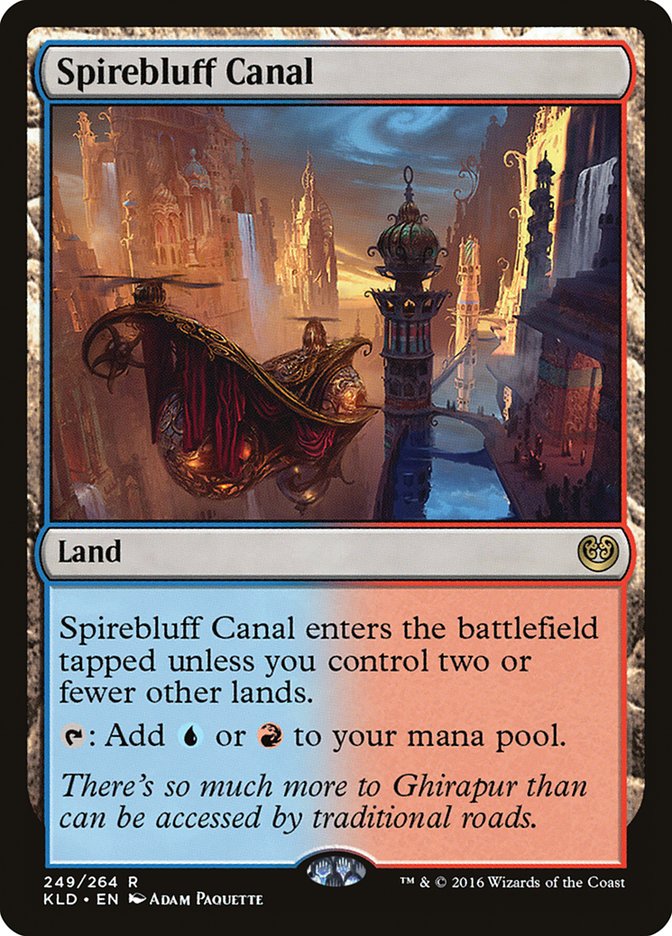 Spirebluff Canal [Kaladesh] | Anubis Games and Hobby