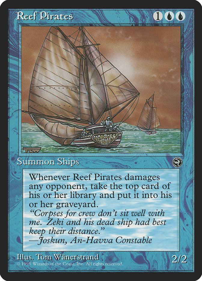 Reef Pirates (Joskun Flavor Text) [Homelands] | Anubis Games and Hobby