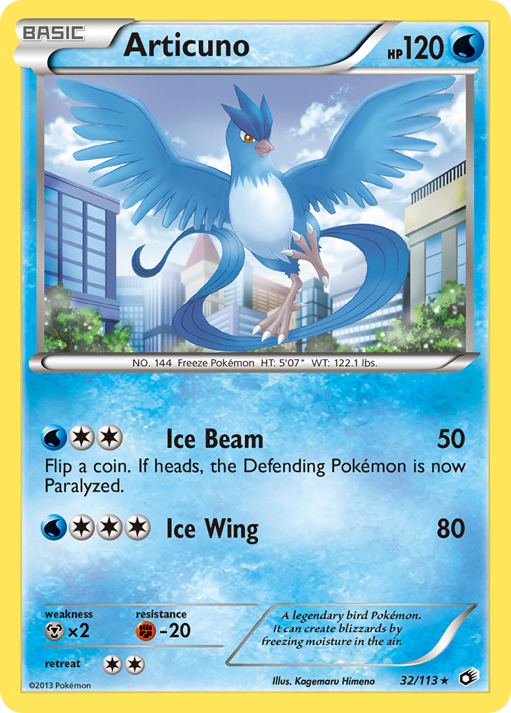 Articuno (32/113) [Black & White: Legendary Treasures] | Anubis Games and Hobby