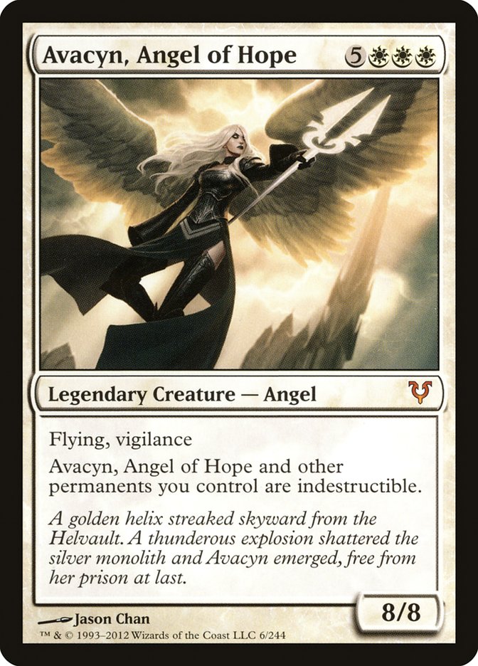 Avacyn, Angel of Hope [Avacyn Restored] | Anubis Games and Hobby