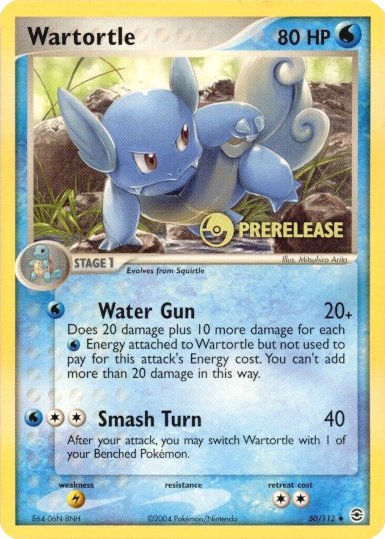 Wartortle (50/112) (Prerelease) [EX: FireRed & LeafGreen] | Anubis Games and Hobby