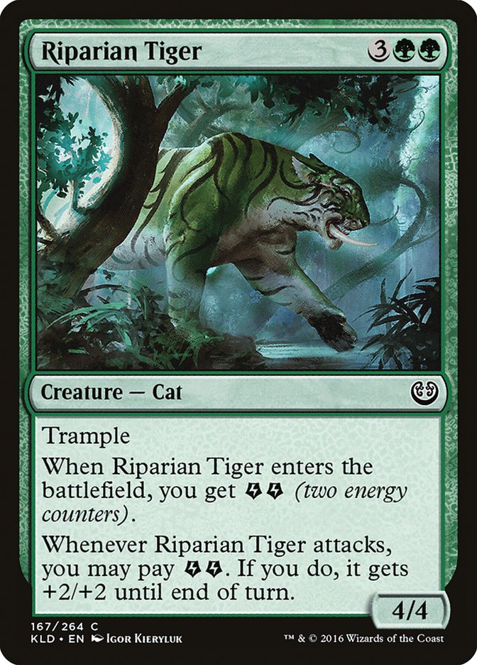 Riparian Tiger [Kaladesh] | Anubis Games and Hobby