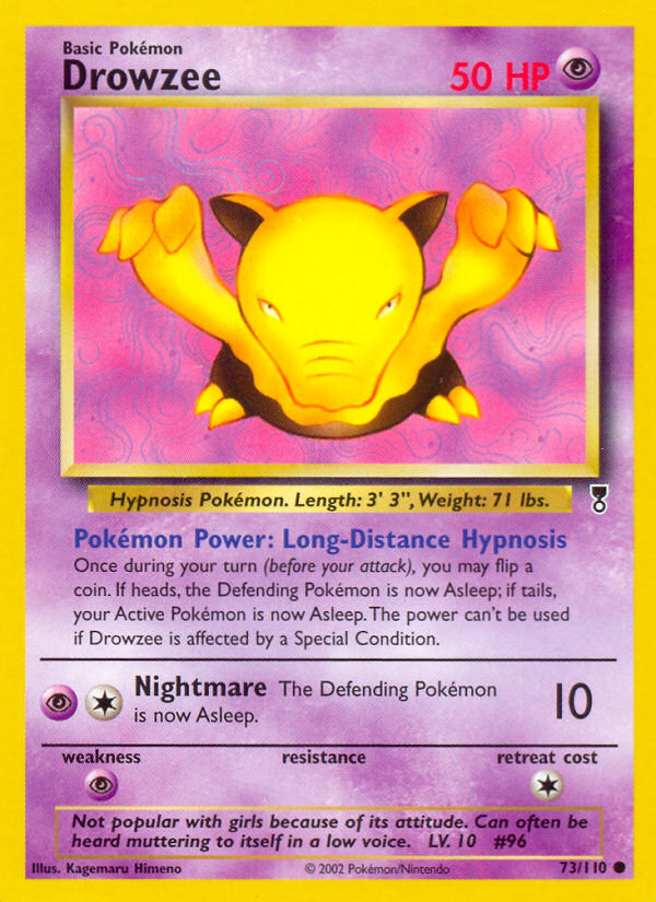 Drowzee (73/110) [Legendary Collection] | Anubis Games and Hobby