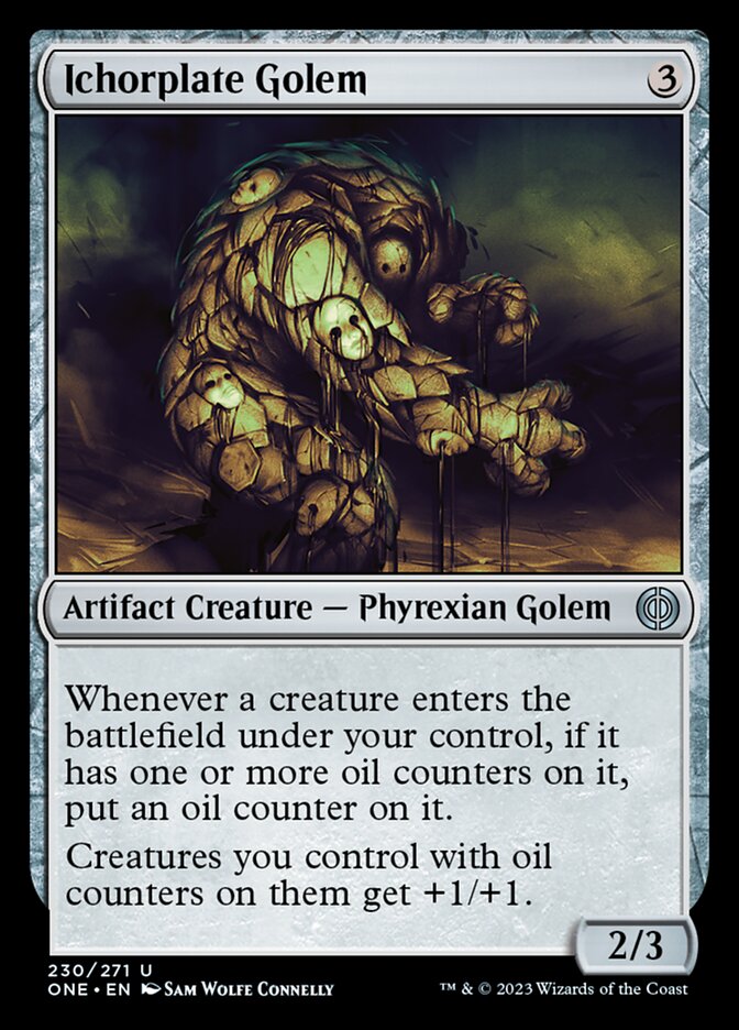 Ichorplate Golem [Phyrexia: All Will Be One] | Anubis Games and Hobby