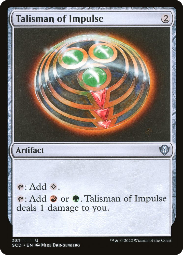 Talisman of Impulse [Starter Commander Decks] | Anubis Games and Hobby